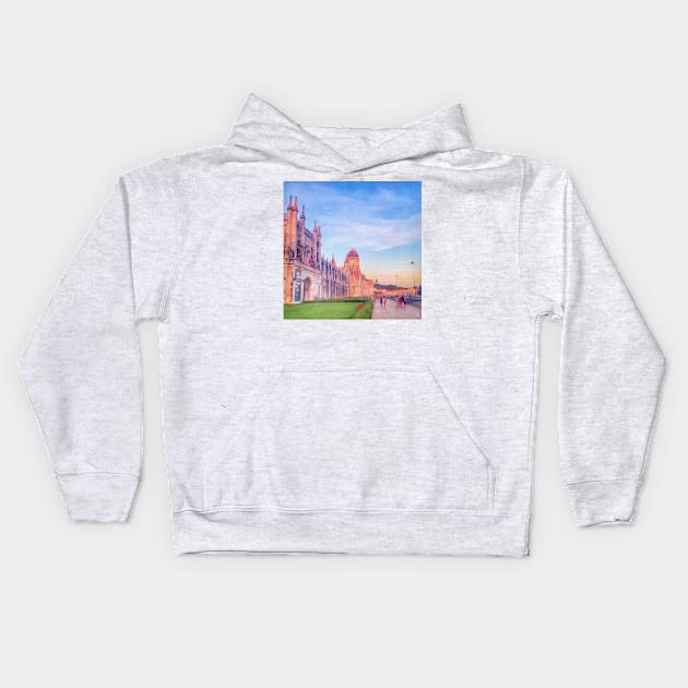 Lisboa - Belém I Kids Hoodie by RS3PT